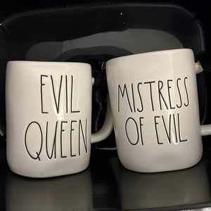 Rae Dunn Evil Queen & Mistress of Evil